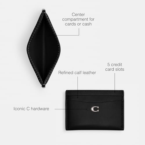 Coach Essential Card Case - color: Black