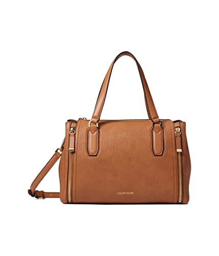 Calvin Klein Women's Organization Satchel - color: Caramel