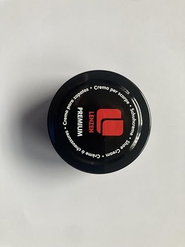 Premium Shoe Polish I Leather Cream for Smooth and Grained Leather - color: Black