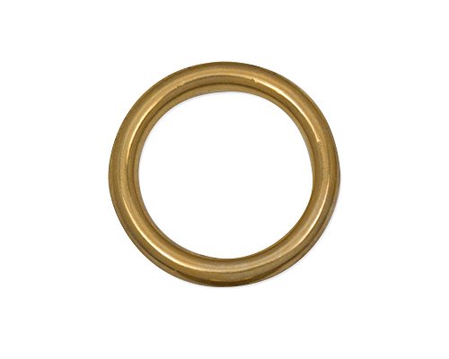 Cast Brass O-Rings by Tandy Leather