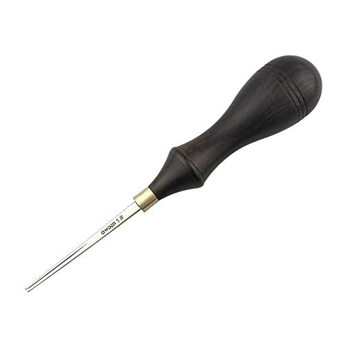 OWDEN Professional Edge beveler for leather craft (1#), Leather tool. - size: 1#
