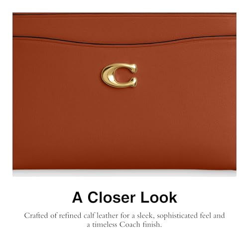 Coach Essential Card Case - color: Amber Brown