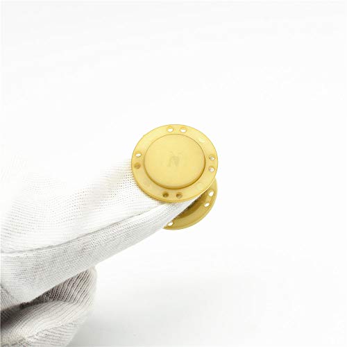 41L Magnetic Coat Buttons 26mm/1” Invisible Hidden Sewing Button Nylon with Magnets Inside for Coat Jacket Suitcase Bag Windbreaker Pajamas FBM Shipment 6pcs (26mm, Khaki) - color: Khaki
