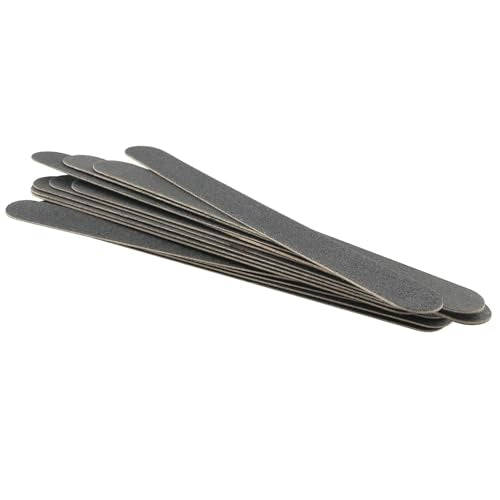 15PCS Black Double Sided Matchsticks Slanted Sanding Twigs Fine Detailing Sanding Sticks for Plastic Models Wood Hobby