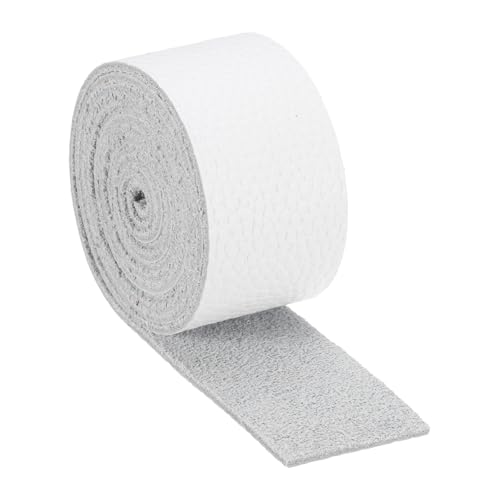 MECCANIXITY Leather Craft Belt Blanks, 20mm(0.8") Wide x 51" Top Grain Strip 3-4oz 1.5mm Thick Leather Strips for DIY Belt Making Craft Making Tool Processing, White - color: White