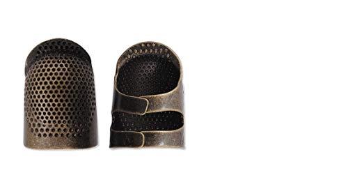 Clover Metal Open-Sided Thimble, Small - style: Open Small