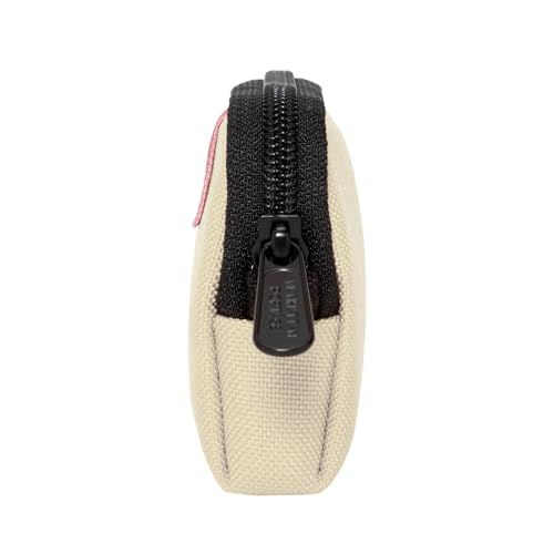 Manhattan Portage CORDURA® Coin Purse With Zipper Closure Pouch Eclectic Colors Credit Card ID Card Jewelry Keys Water Resistant Gift Everyday Carry - color: Ivory