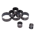 Yosoo Health Gear Leather Cutting Dies Set 8-Piece 25-60mm, Alloy Steel