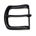 1.5" (38-40mm) Heavy Duty Metal Belt Buckle Single Prong - Replacement Buckle for Mens Leather Belt - color: Matte Black