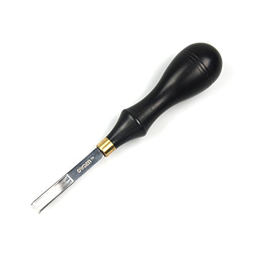 OWDEN Professional French Style Wide Mouth Leather Skiving Tool (6mm)