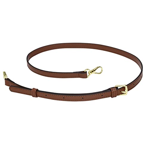 Allzedream Leather Purse Strap Replacement Crossbody Handbag Long Adjustable (Dark Brown) - color: Dark Brown