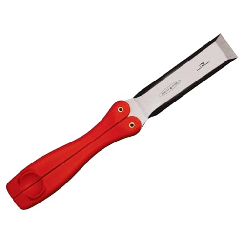 FastCap Pocket Chisel with Foldable Nylon Handle, 1-Inch Blade | Delivers Precise Shaping, Clean Joints & Detailed Finishes, Ideal for Carpentry and Woodworking, 80496