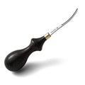 WUTA M390 Die Steel Leather Edge Beveler PRO 1.0mm 1PCS Skiving Craft Work Tools Cutter Edger Creaser Skiver Supplies Professional Design Bevelers Leathercraft Kit Ebony Handle - size: Size 2 (1.0mm) M390