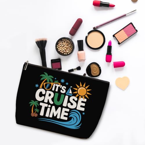 Cruise Vacation Makeup Bag Travel Essentials Organizer Cosmetic Bags - color: Multicolor 1437