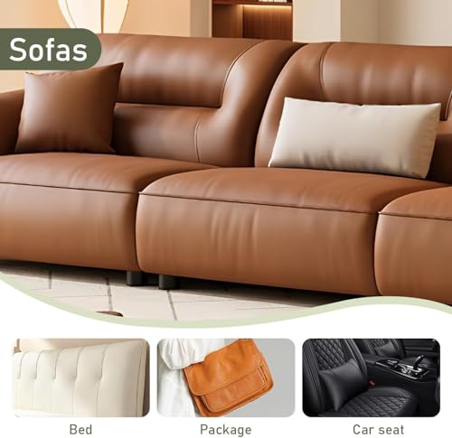 SYLVASS Self Adhesive Leather Repair Patches for Couch, Sofas, Furniture, Car Seats, Office Chairs, Pack of 2 Sliver - color: Sliver