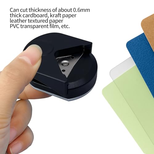 4Pcs Corner Rounder Punch – 4mm Mini Corner Rounder Paper Punch，Suitable for Scrapbooking,Photo Card Making, Paper Cutting DIY Crafts. - size: 4pcs