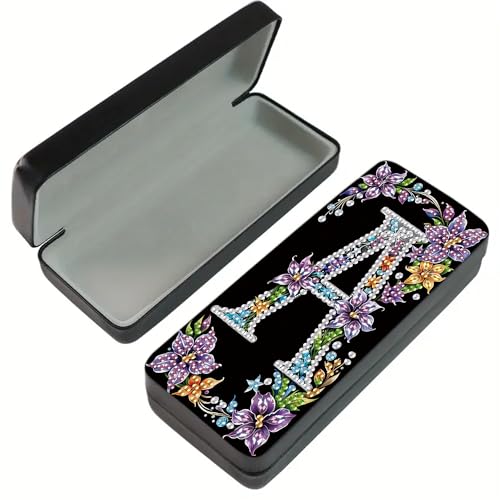 1pcs 5d Diamond Art Kits for Adults Small Diamond Painting Kit Gem Art Paint by Diamonds Dots Eyeglasses Case DIY for Beginner Women (#6) - color: #6