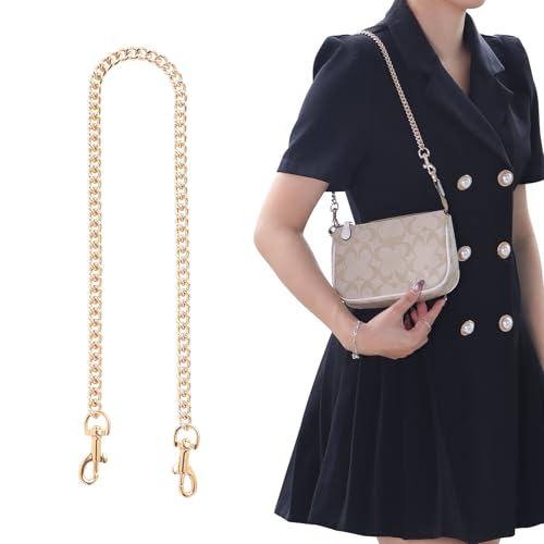 Bag Chain Strap for Handbag Replacement,Gold Purse Chain Accessories Shoulder Straps Crossbody - color: Style-5-60cm
