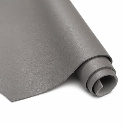Reed Leather Hides - Cow Skins (12 X 24 Inches 2 Square Foot, Gray) | Arts and Crafts - color: Gray, size: 2 Square Foot