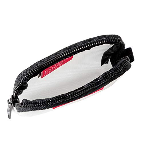 Manhattan Portage CORDURA® Coin Purse With Zipper Closure Pouch Eclectic Colors Credit Card ID Card Jewelry Keys Water Resistant Gift Everyday Carry - color: White