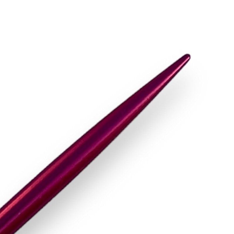 (5 Pack) of 3 1/2" Red Tapered Tip 550 Type III Paracord FID, Lacing, Stitching Needles - color: Red, size: 5 Pack