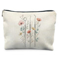 Dental Gifts Makeup Bag for Women | Dental Hygienist Assistant Dentist Gifts,Floral Dentistry Cosmetic Toiletry Bag Zipper Pouch - color: Floral Dentistry