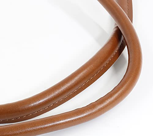 Murtenze 2 Pack 24 Inch Purse Straps, Chocolate Brown - color: Chocolate Brown