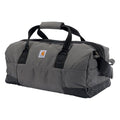 Carhartt Utility 35L Duffel Gravel | Classic Duffels, Heavy-Duty Bag for Jobsite, Gym, & Travel - color: Gravel, style: 35l