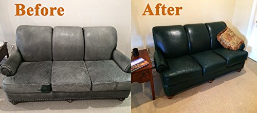 Leather Max Quick Blend Refinish and Repair Kit, Restore Couches, Recolor Furniture & Repair Car Seats, Jackets, Sofa, Boots / 3 Color Shades to Blend with Leather, Vinyl and Bonded (Brown Mix) - color: Earth Browns
