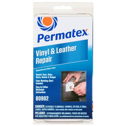 Permatex 80902 Vinyl and Leather Repair Kit - size: Single Unit