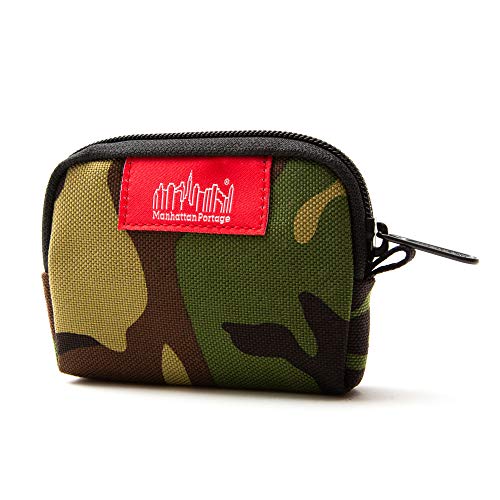 Manhattan Portage CORDURA® Coin Purse With Zipper Closure Pouch Eclectic Colors Credit Card ID Card Jewelry Keys Water Resistant Gift Everyday Carry - color: Camouflage