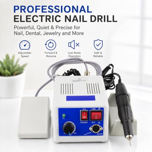 Marathon-III Micromotor Lab Jewelry Carving Sander Hand Kit | Suitable for micro carving, nail art, jewelry, and dentistry