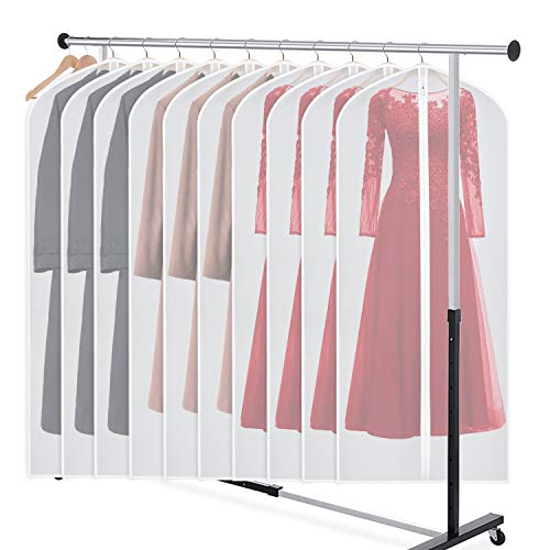 Zilink Dress Bags for Storage Long Dresses Suit Protector Cover 60 in - size: 60"-10pcs