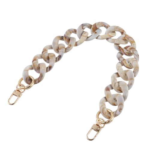 DIY Acrylic Resin Replacement Chain - color: Beige;15.75"/40cm