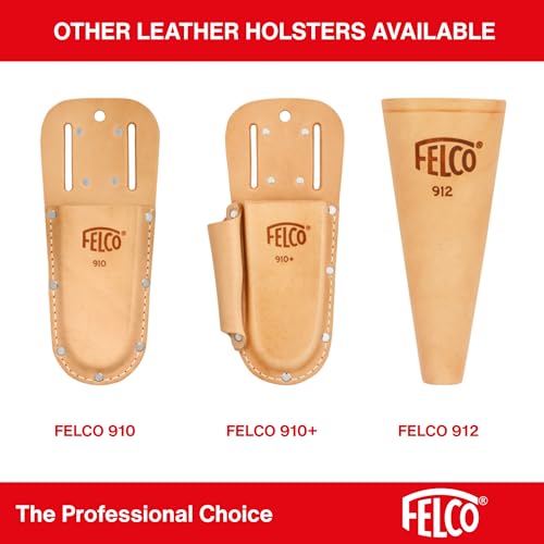 Felco F910 Leather Holster - style: Leather Cone