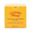 Leather Honey Cleaner Wipes – Clean Leather On-The-Go, 10 Wipes | Non-toxic, trusted since 1968 & made in the USA. Deep clean on the go. Any color leather – couches, car seats, shoes & bags. - style: Cleaner