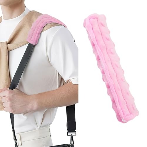 1 PCS Cushioned Arm Sling Padding for Neck,Slim Sling Pad Neck Shoulder Strap Cushion for Wrist Hand Injury Support Strap Padded Women Men (Pink) - color: Pink
