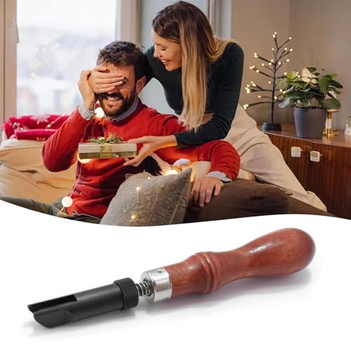 Leather Beveler Tool, 1 Pack, Adjustable Groover V Type Cutter