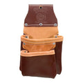Occidental Leather Compact Utility Bag - 2 Pockets - Minimalist Design for Flexible Use - Made in USA