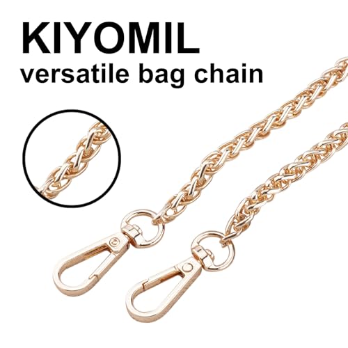 Bag Chain Strap for Handbag Replacement,Gold Purse Chain Accessories Shoulder Straps Crossbody - color: Style-3-120cm