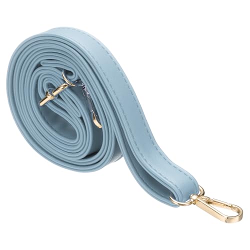 uxcell Leather Purse Strap Replacement Crossbody, 27.6-51.2 Inch Adjustable Bag Strap Purse Straps for Women Crossbody Bags Shoulder Bag Handbag, Blue | Adjustable Bag Strap for Women Crossbody Bags Shoulder Handbag - color: Blue