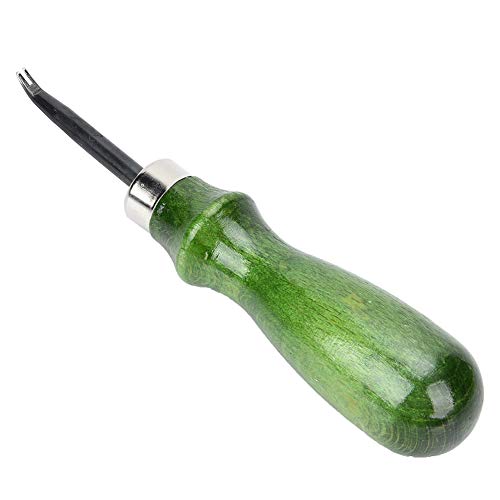 Eveler 0,Kyoshin Beveler,Leather Beveler Tool, Creaser,0.6Mm-1.4Mm Professional Beveler DIY Accessory Leather Craft Cutting Tool (0.6Mm) (1mm)