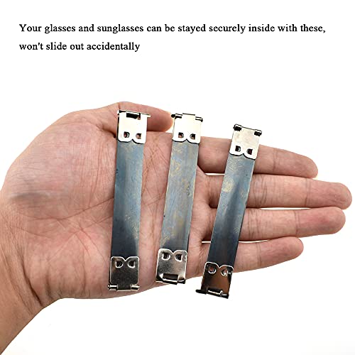 Hahiyo Flex Frame Kiss Clasp 90mm Length Metal Internal Hinge Clip Hook Keep Straight Sturdy Secure Smooth Open Close for DIY Cloth Bag Coin Purse Handbag Eyeglass Headphone 20pcs Silver - color: Silver, size: 90mm-Silver-20Pieces