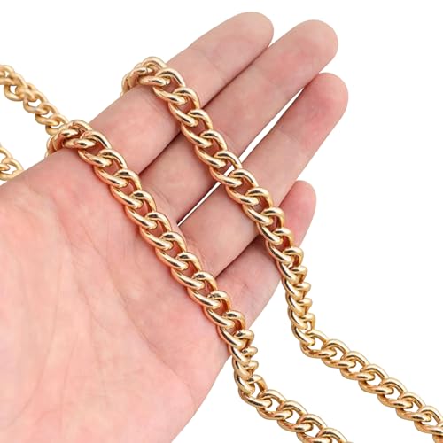 Bag Chain Strap for Handbag Replacement,Gold Purse Chain Accessories Shoulder Straps Crossbody - color: Style-5-40cm