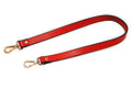 VanEnjoy Full Grain Leather Replacement Strap Shoulder Bag Purse, 0.98 inch Width Gold Hardware (Red) - color: Red, size: 26 inches