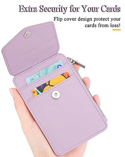 Teskyer ID Badge Holder with Lanyard, Lanyard Wallet, Lychee Lilac - color: Lichee Lilac, size: 3.1" x 4.7"