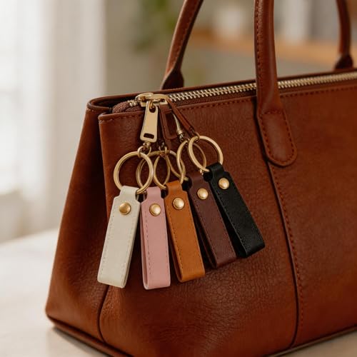 150Pcs Leather Keychain Blanks in 15 vibrant colors, Premium PU Leather Keychain Set for Laser Engraving Blanks, DIY Craft Kit for Anniversary and Birthday Personalized Gifts