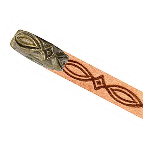 Tandy Leather Craftool Embossing Wheel Diamond Loop 8091-14 - color: Diamond Loop