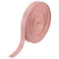 uxcell 5 Yard 10mm PU Faux Leather Strips, Fold Over Leather Strap Roll Double Sided Faux Supplies for DIY Craft Projects, Pink - color: Pink, size: 10mm
