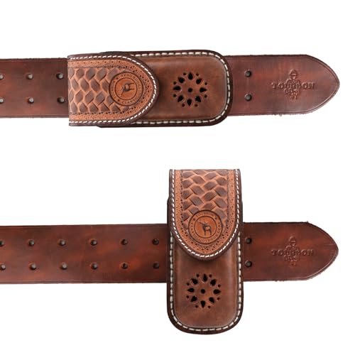 Leather Multitool Fold Knife Sheath, Belt Pouch Magnetic Closure EDC Carry | One-Piece Molded EDC Belt Pouch, Fit Up to 2" Belt, Horizontal/Vertical Carry, Handmade Knives Holster,for Outdoor Camping